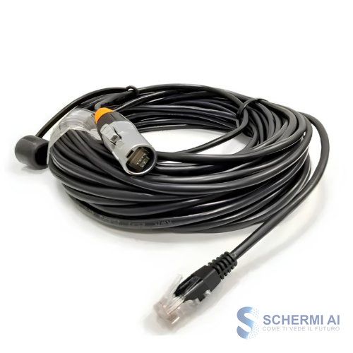 Cavo Video Di Rete Patch Seetronic Ip67 10mt