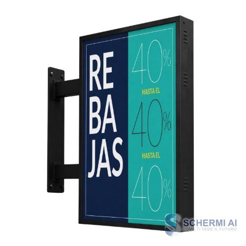 Insegna Ledwall Skysign Bifacciale P2.9 - 125x150cm