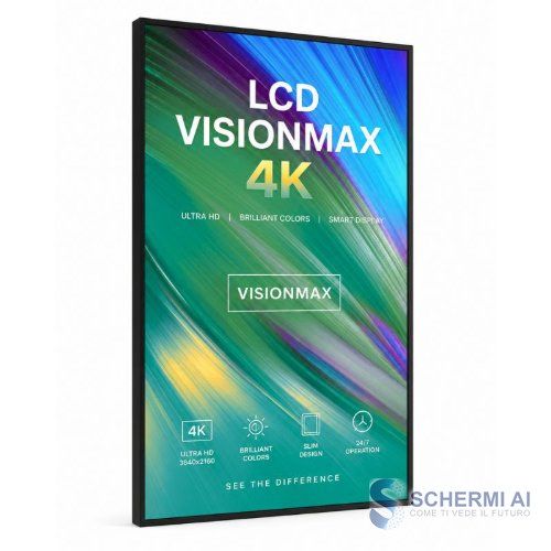 Display Lcd Visionmax 4k 65 Pollici 700 Nits