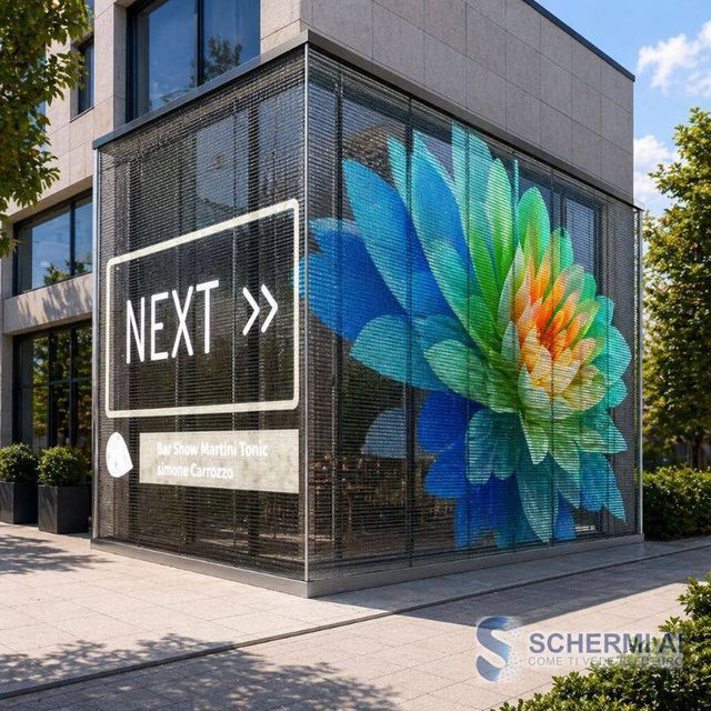 LEDWALL TRASPARENTI CRYSTALFRAME P3.91/7.8