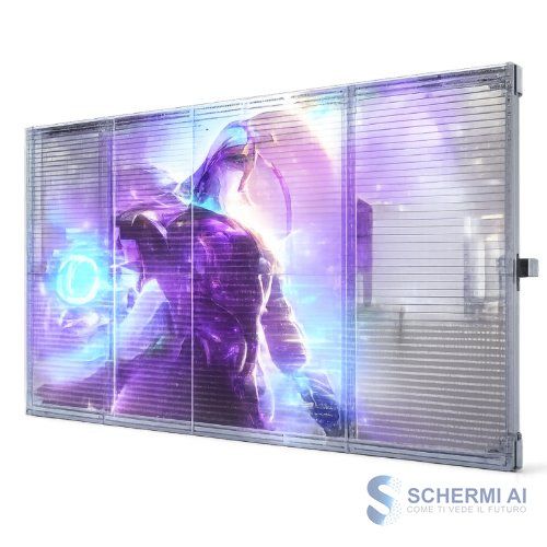 Ledwall Outdoor Transparent 500x1000mm P2.6/5.2