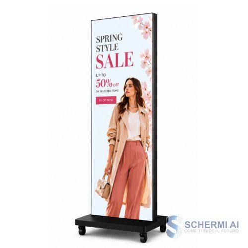 Totem Led Digitale Pixeltower P1.8 Gob 96x192cm